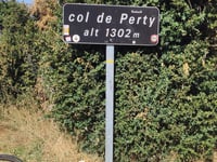Col de Perty z Saint Auban sur l'Ouvèze
