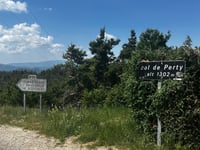 Col de Perty da Saint Auban sur l'Ouvèze