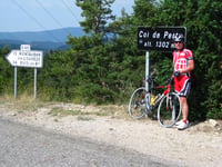 Col de Perty from Saint Auban sur l'Ouvèze