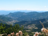 Col de Perty from Saint Auban sur l'Ouvèze
