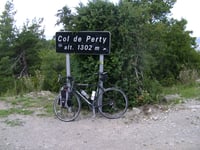 Col de Perty from Saint Auban sur l'Ouvèze