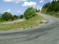 Col de Perty z Saint Auban sur l'Ouvèze