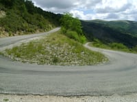 Col de Perty from Saint Auban sur l'Ouvèze