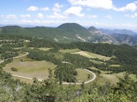 Col de Perty from Saint Auban sur l'Ouvèze