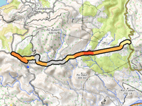 Col de Peyreclause from Col de la Bataille