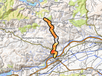 Col de Peyreclause from Ile sur Têt