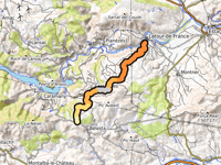 Col de Peyreclause from Latour de France