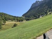 Col de Plance from Bellecombe-en-Bauges