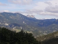 Col de Planlara vanuit Le Cinglard