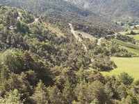 Col de Planlara vanuit Le Cinglard