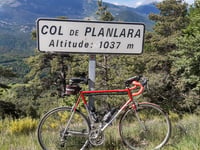 Col de Planlara vanuit Le Cinglard