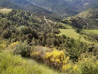 Col de Planlara vanuit Le Cinglard