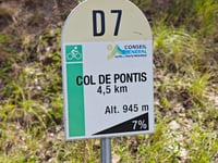 Col de Pontis from Savines-le-Lac