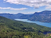 Col de Pontis from Savines-le-Lac