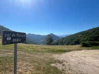 Col de Portech depuis Moulis