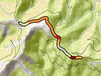 Col de Portel von Col de Peguère