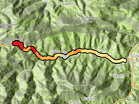 Col de Portet d'Aspet from Audressein