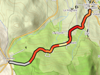 Col de Potey da Saint Julien de Coppel