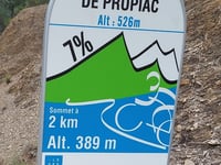 Col de Propiac von Propiac