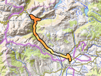 Col de Puymorens z Bourg-Madame