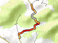 Col de Reychasset von Saint Roman