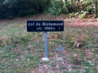 Col de Richemond von Lhôpital über Craz