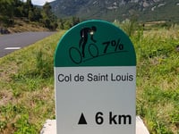 Col de Saint Louis from Caudiès de Fenouillèdes