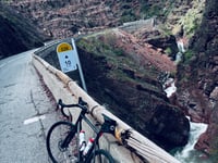 Valberg / Col de Sainte Anne von Pont de Cians über Les Gorges du Cians