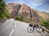 Valberg / Col de Sainte Anne from Pont de Cians via Les Gorges du Cians