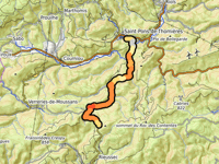 Col de Sainte Colombe from Saint-Pons-de-Thomières
