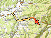 Col de Sainte Marie von Raves