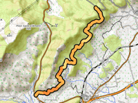 Col de Sainte Philomene von Cuers