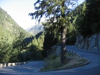 Col de Salèse von La Bollène-Vésubie