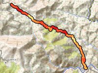 Bocca Capanna von Paglia a Tettu / Piana