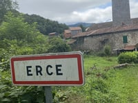 Col de Saraille vanuit Erce