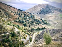 Col de Sarenne von Alpe d'Huez