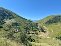 Col de Sarenne from Alpe d'Huez
