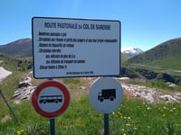 Col de Sarenne from Alpe d'Huez