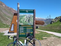 Col de Sarenne from Alpe d'Huez