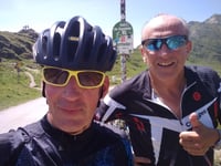 Col de Sarenne from Alpe d'Huez