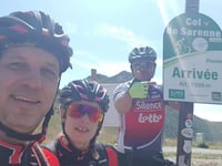 Col de Sarenne from Alpe d'Huez
