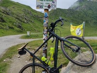 Col de Sarenne from Alpe d'Huez
