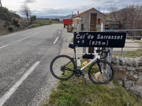 Col de Sarrasset von Saint Julien du Serre