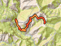 Col de Serre de Pradel from Saint German de Calberte