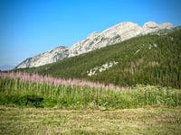 Plateau de Solaison vanuit Thuet