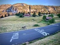 Plateau de Solaison vanuit Thuet