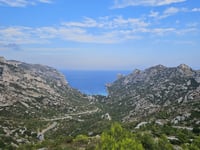 Col de Sormiou da Calanque de Sormiou