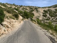 Col de Sormiou from Calanque de Sormiou