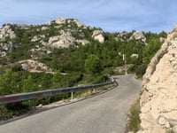 Col de Sormiou from Calanque de Sormiou