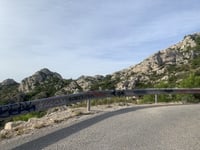 Col de Sormiou from Calanque de Sormiou